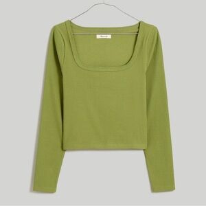 Cream colored madewell top